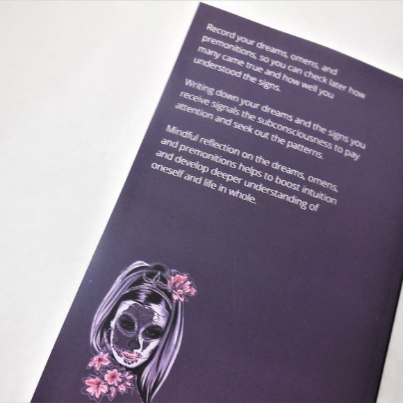 Dreams Omens Premonitions Journal 6"x9" 108 pages gifts - Picture 3 of 5